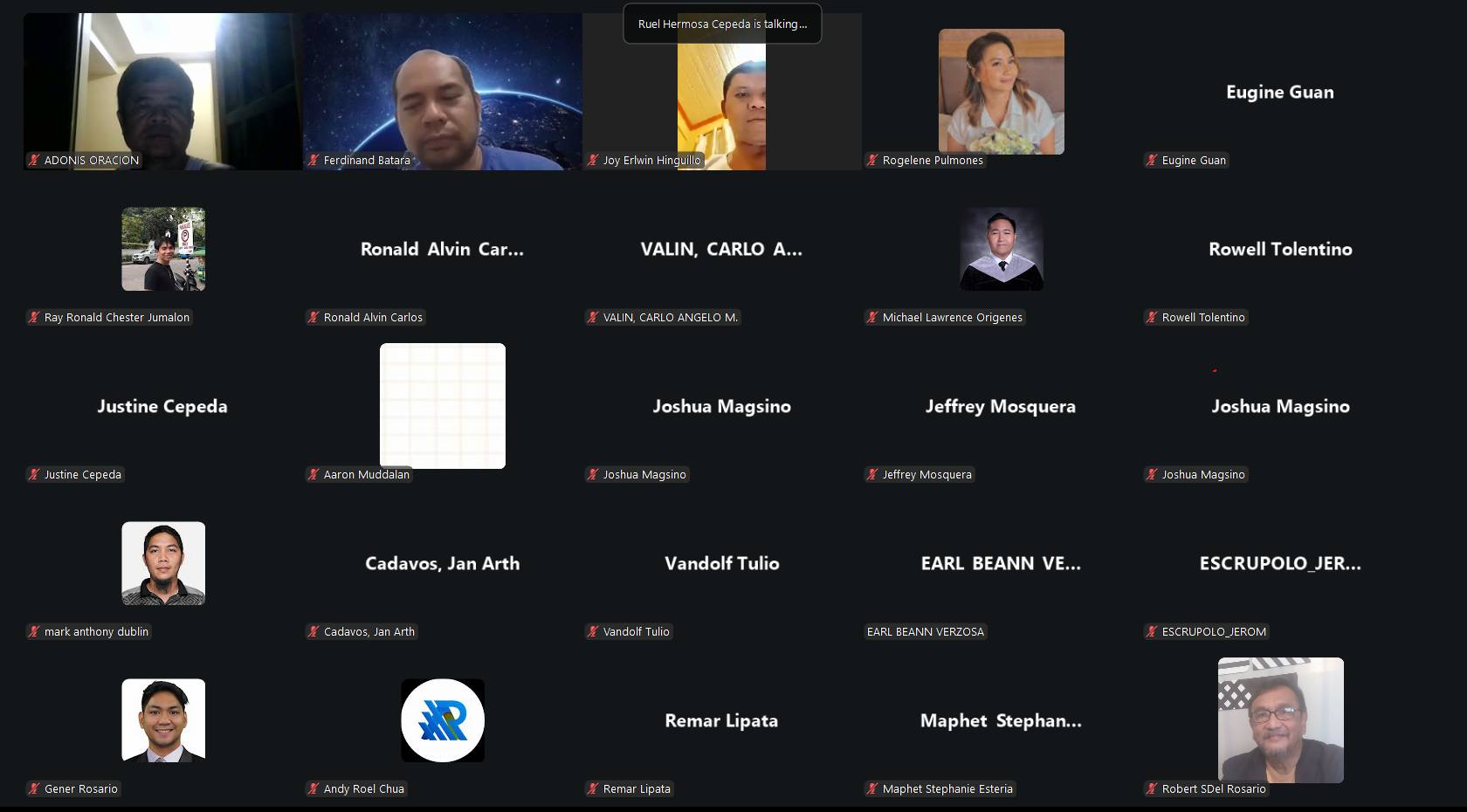 Seminar 1 - Full participant view