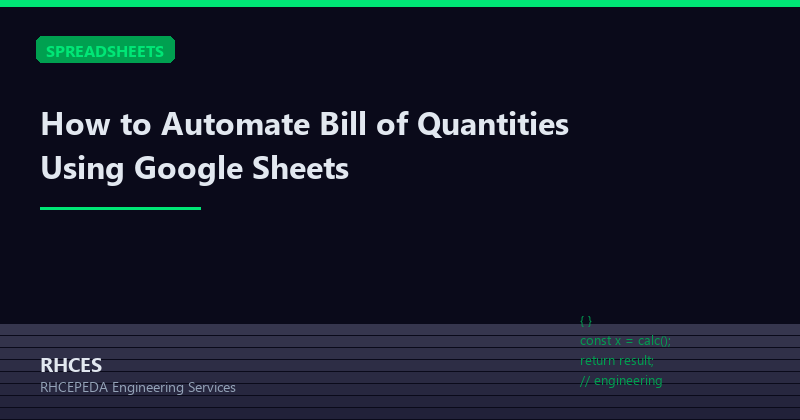 automate-bill-of-quantities-google-sheets