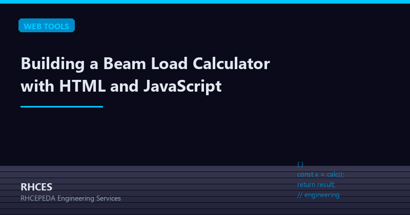beam-load-calculator-html-javascript