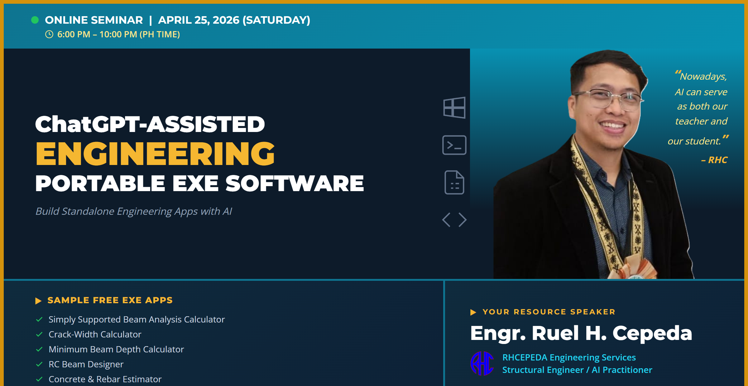 ChatGPT-Assisted Engineering Portable EXE Software