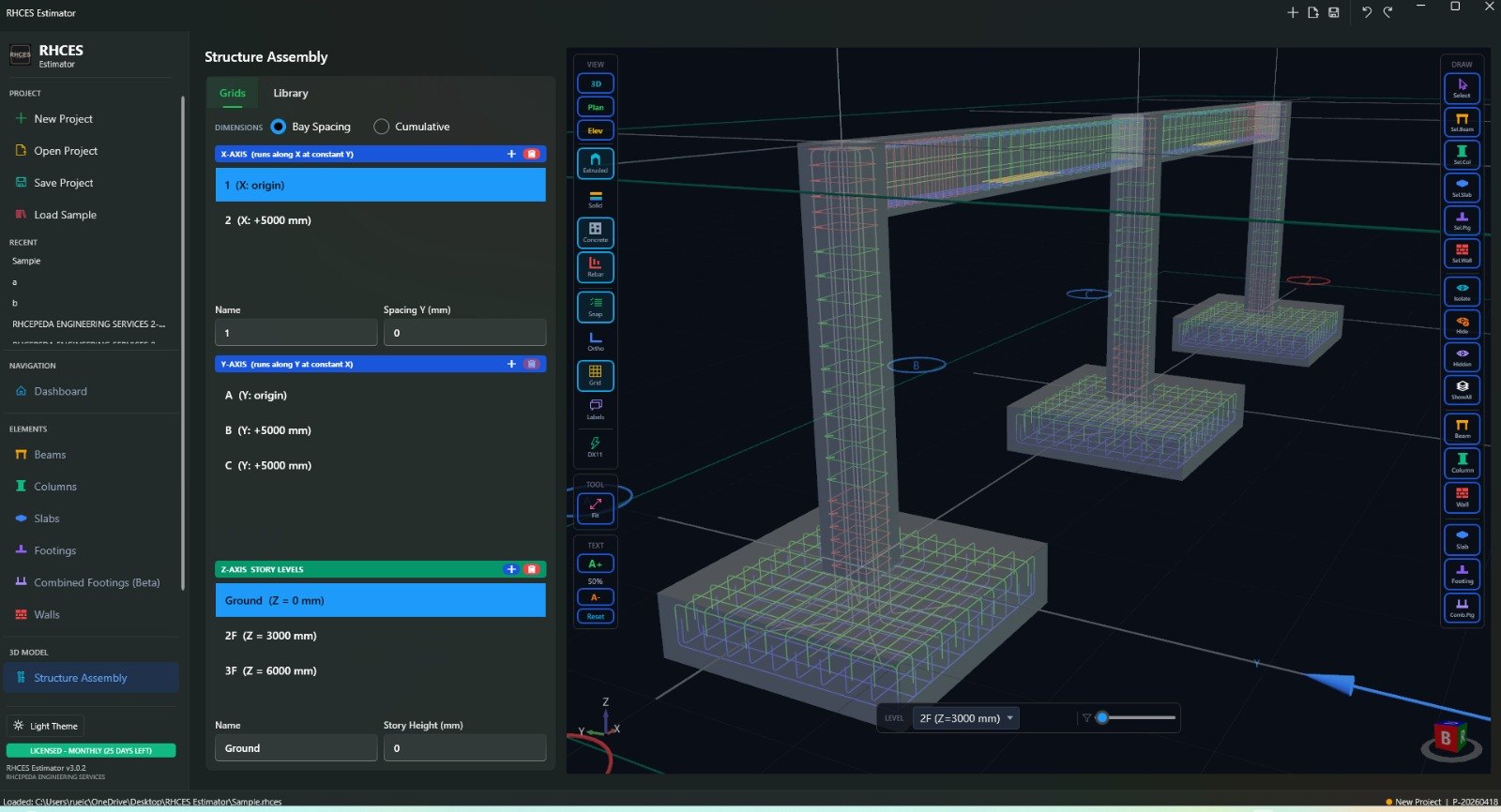 RHCES Estimator cost analysis view