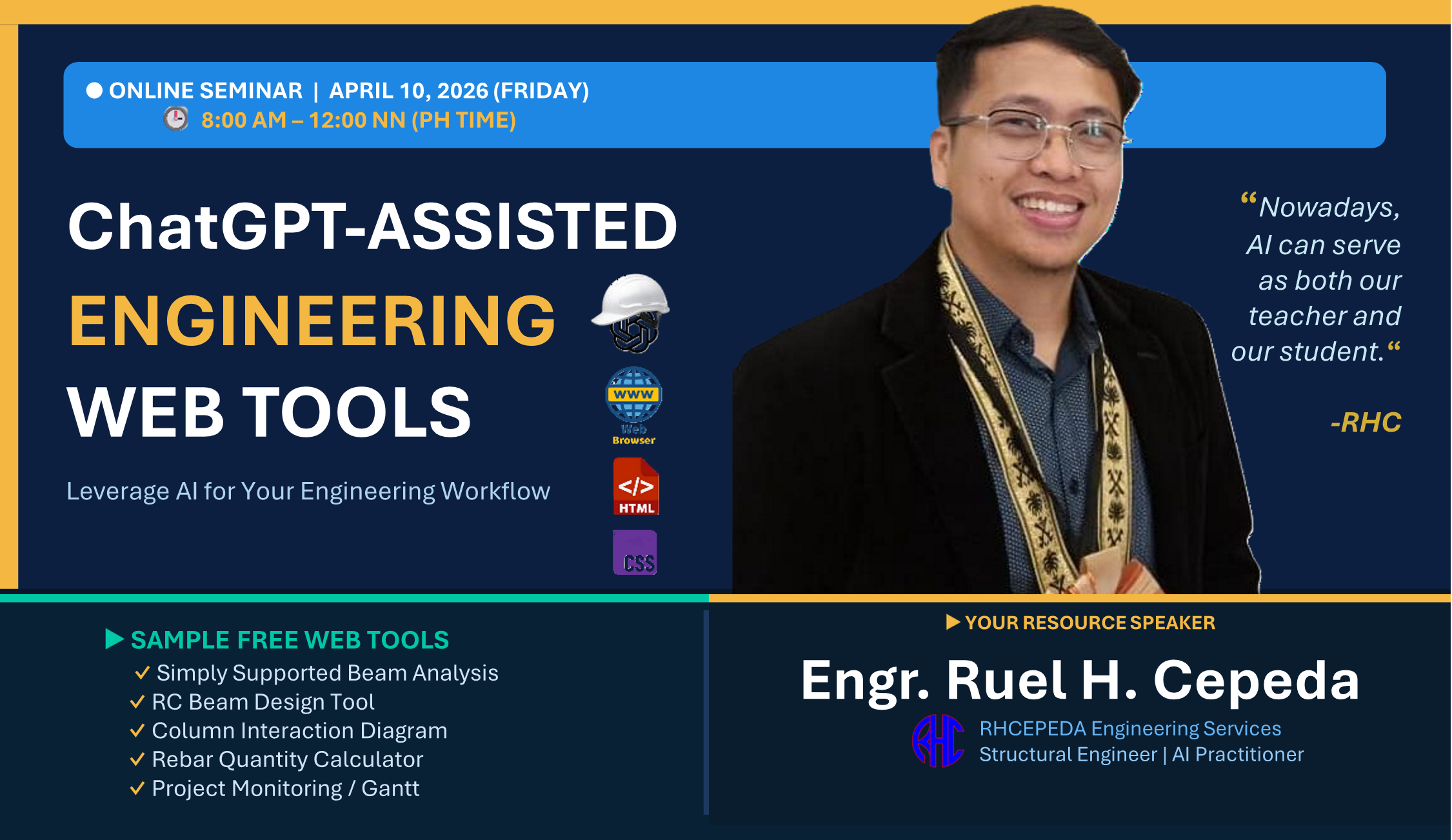 ChatGPT-Assisted Engineering Web Tools Poster
